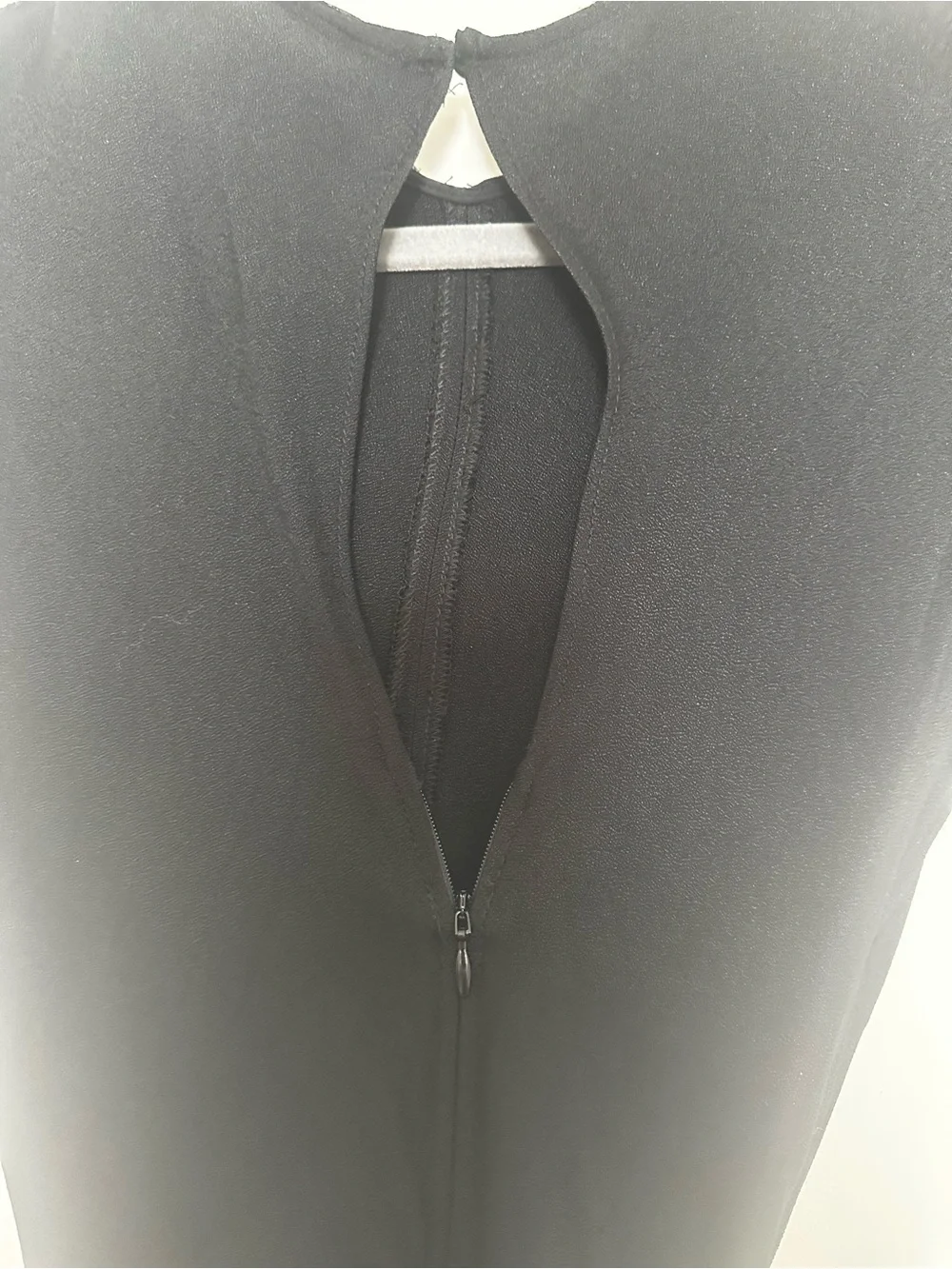 Zara Elegant Black Maxi Dress with Cap Sleeves